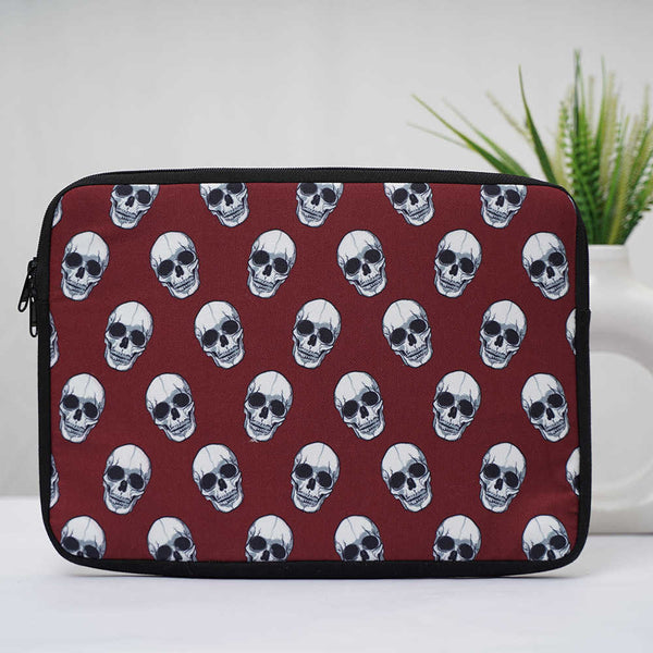 Skulls Printed Laptop Sleeve/Cover 13 inch